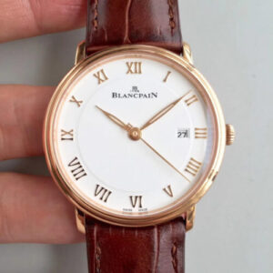 Blancpain Villeret 6651-3642-55B ZF Factory Brown Strap Replica Watches - Luxury Replica