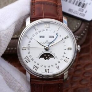 Blancpain Villeret 6654 OM Factory Brown Strap Replica Watches - Luxury Replica