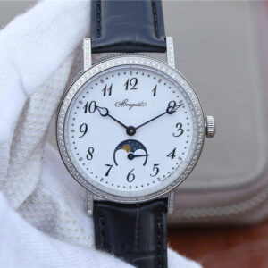 Breguet Classique Moonphase 9088BB/29/964/DD0D TW Factory Stainless Steel Bezel Replica Watches - Luxury Replica