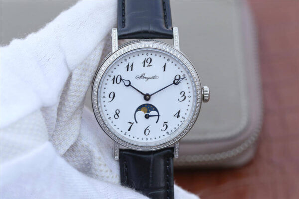 Breguet Classique Moonphase 9088BB/29/964/DD0D TW Factory Stainless Steel Bezel Replica Watches - Luxury Replica