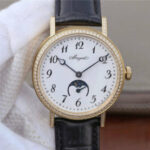 Breguet Classique Moonphase 9087BB/29/964 TW Factory Diamond-Set Bezel Replica Watches - Luxury Replica
