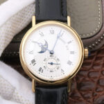 Breguet Classique Moonphase 4396 Black Strap Replica Watches - Luxury Replica