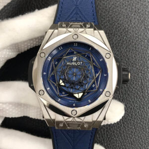 Hublot Big Bang 415.NX.7179.VR.MXM18 WWF Factory Blue Strap Replica Watches - Luxury Replica