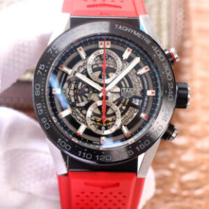 TAG Heuer Carrera CAR2A1Z.FT6050 XF Factory Red Strap Replica Watches - Luxury Replica