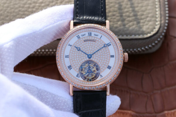 Breguet Classique Tourbillon Black Strap Replica Watches - Luxury Replica
