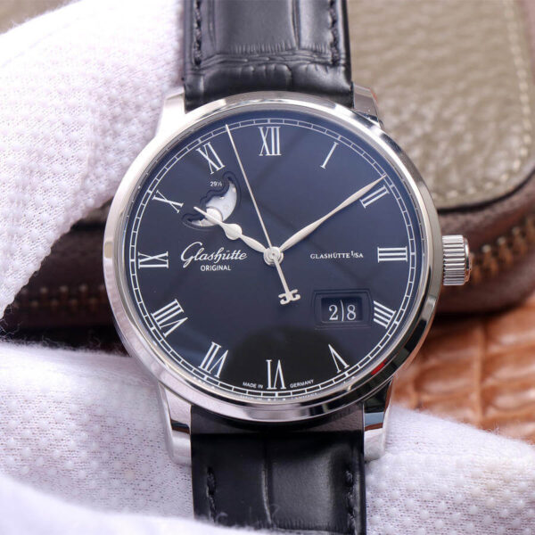 Glashutte Senator 1-36-04 Stainless Steel Bezel Replica Watches - Luxury Replica