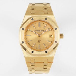 Audemars Piguet Royal Oak 15202BA.OO.1240BA.02 KZ Factory Golden Shell Replica Watches - Luxury Replica
