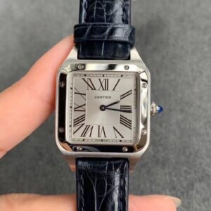 Cartier Santos WSSA0023 Ladies Stainless Steel Bezel Replica Watches - Luxury Replica