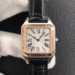 Cartier Santos W2SA0012 Ladies Stainless Steel Bezel Replica Watches - Luxury Replica