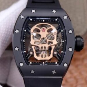 Richard Mille RM52-01 Tourbillon JB Factory Skeleton Dial Replica Watches - Luxury Replica