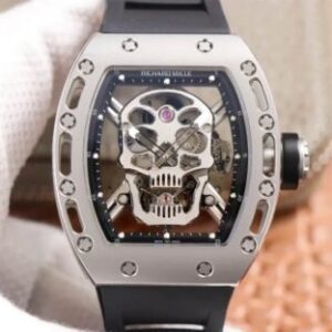 Richard Mille RM52-01 Tourbillon JB Factory Skeleton Dial Replica Watches - Luxury Replica