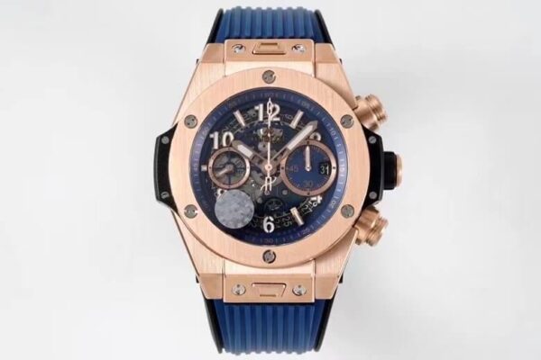 Hublot Big Bang 421.OX.5180.RX ZF Factory Blue Strap Replica Watches - Luxury Replica