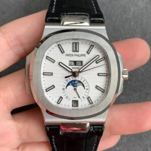 Patek Philippe Nautilus 5726/1A-010 GR Factory Black Strap Replica Watches - Luxury Replica