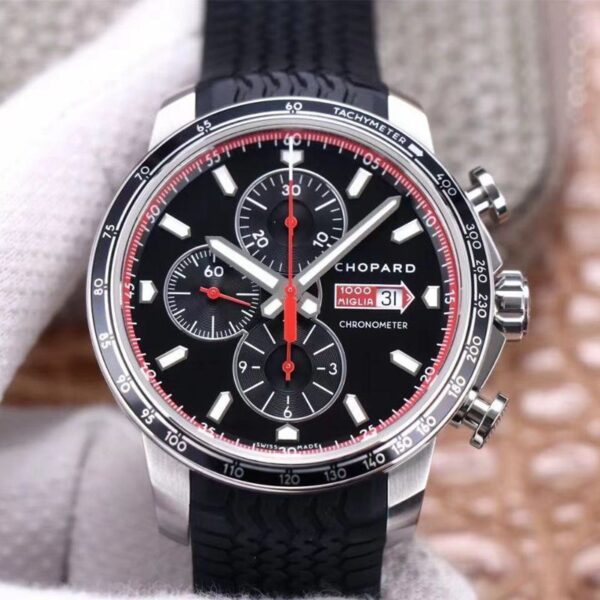 Chopard Classic Racing Chronograph 168571-3001 V7 Factory Black Bezel Replica Watches - Luxury Replica