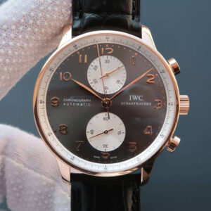 IWC Portugieser IW371433 ZF Factory Black Strap Replica Watches - Luxury Replica