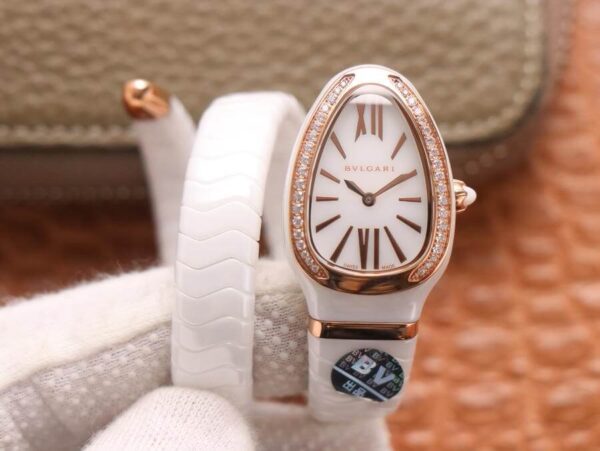 Bvlgari Serpenti 102613 BV Factory Diamond-Set Bezel Replica Watches - Luxury Replica