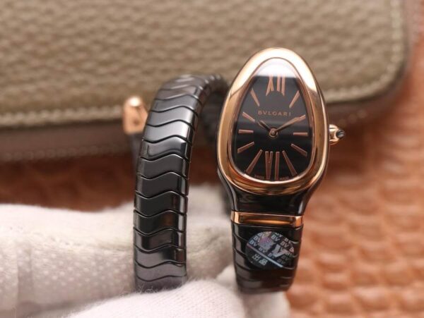 Bvlgari Serpenti 102735 BV Factory Stainless Steel Bezel Replica Watches - Luxury Replica
