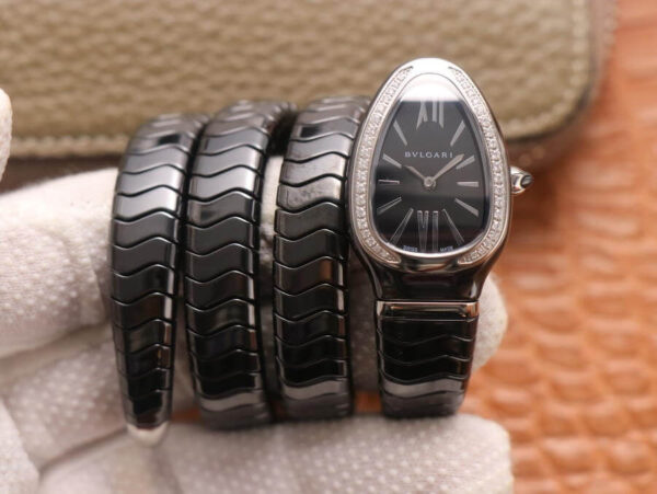Bvlgari Serpenti BV Factory Diamond-Set Bezel Replica Watches - Luxury Replica