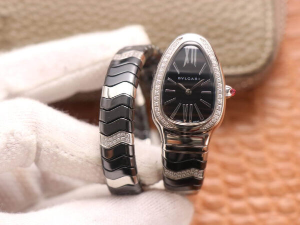 Bvlgari Serpenti 102129 BV Factory Diamond-Set Bezel Replica Watches - Luxury Replica