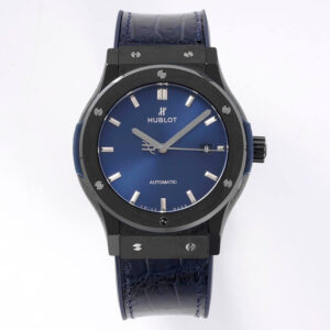 GSF Hublot Classic Fusion 542.CM.7170.LR GS Factory Blue Strap Replica Watches - Luxury Replica