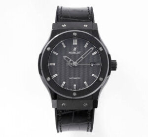 GSF Hublot Classic Fusion 542.CM.1770.RX GS Factory Black Strap Replica Watches - Luxury Replica