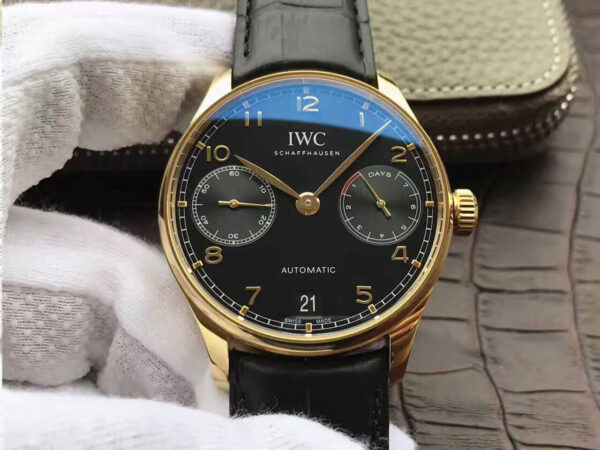 IWC Portugieser IW500101 ZF Factory Black Strap Replica Watches - Luxury Replica