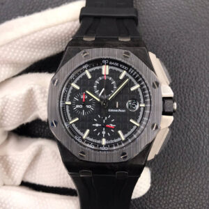 Audemars Piguet Royal Oak Offshore 26405CE.OO.A002CA.01 JF Factory Black Strap Replica Watches - Luxury Replica