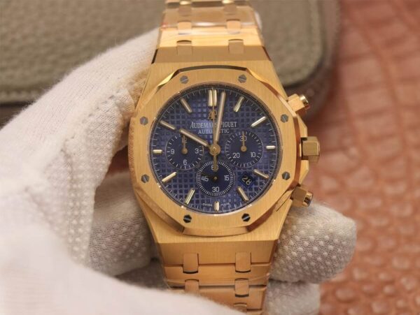 Audemars Piguet Royal Oak 26320BA.OO.1220BA.02 OM Factory Gold Case Replica Watches - Luxury Replica