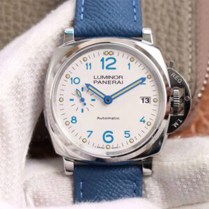 Panerai Luminor Due PAM906 VS Factory Blue Strap Replica Watches - Luxury Replica