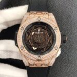 Hublot Big Bang WWF Factory Diamond-Set Bezel Replica Watches - Luxury Replica