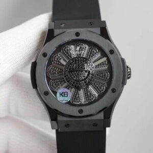 Hublot Classic Fusion Takashi Murakami 507.CX.9000.RX.TAK21 Black Sunflower Replica Watches - Luxury Replica