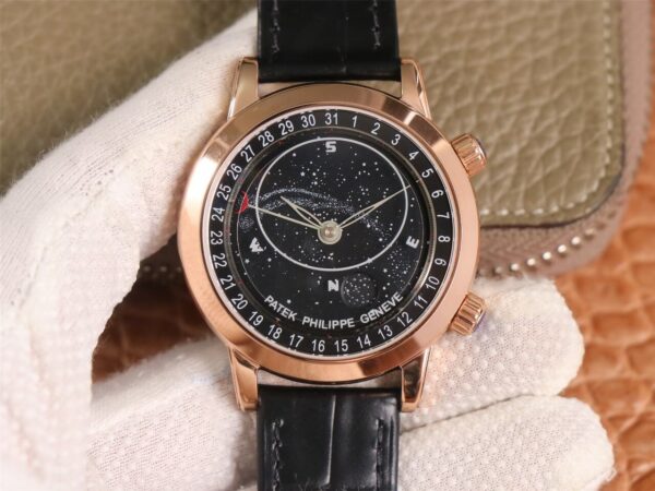 Patek Philippe Grand Complications 6102 TW Factory Black Strap Replica Watches - Luxury Replica