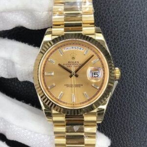 Rolex Day Date M228238-0005 EW Factory Stainless Steel Strap Replica Watches - Luxury Replica