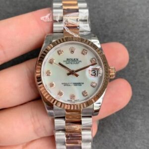 Rolex Datejust M278271-0025 GS Factory Stainless Steel Strap Replica Watches - Luxury Replica
