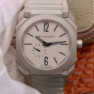 Bvlgari Octo Finissimo 103011 BV Factory White Bezel Replica Watches - Luxury Replica