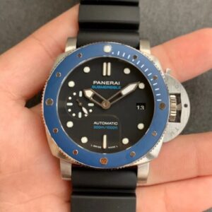 Panerai Submersible PAM01209 VS Factory Black Strap Replica Watches - Luxury Replica