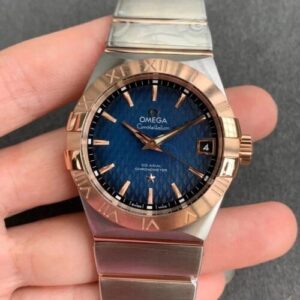 Omega Constellation 123.20.38.21.03.001 VS Factory Rose Gold Bezel Replica Watches - Luxury Replica