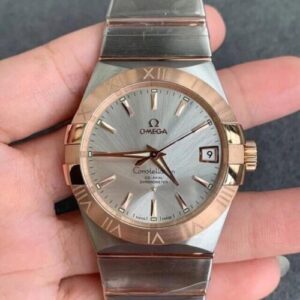 Omega Constellation 123.20.38.21.02.001 VS Factory Silver Strap Replica Watches - Luxury Replica