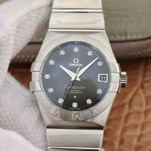 Omega Constellation 123.10.38.21.51.001 VS Factory Diamond-Set Dial Replica Watches - Luxury Replica