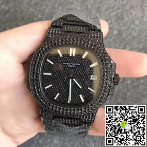 Patek Philippe Nautilus 5719/10G-010 PPF Factory Black Case Replica Watches - Luxury Replica