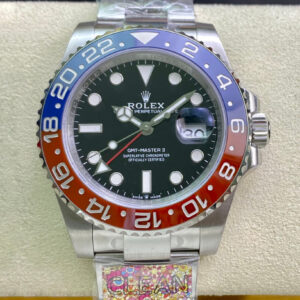 Rolex GMT Master II M126710BLRO-0002 Clean Factory Stainless Steel Case Replica Watches - Luxury Replica