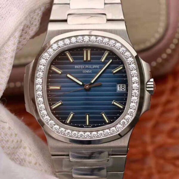 Patek Philippe 5711 Diamond-Set Bezel | US Replica - 1:1 Top quality replica watches factory, super clone Swiss watches.
