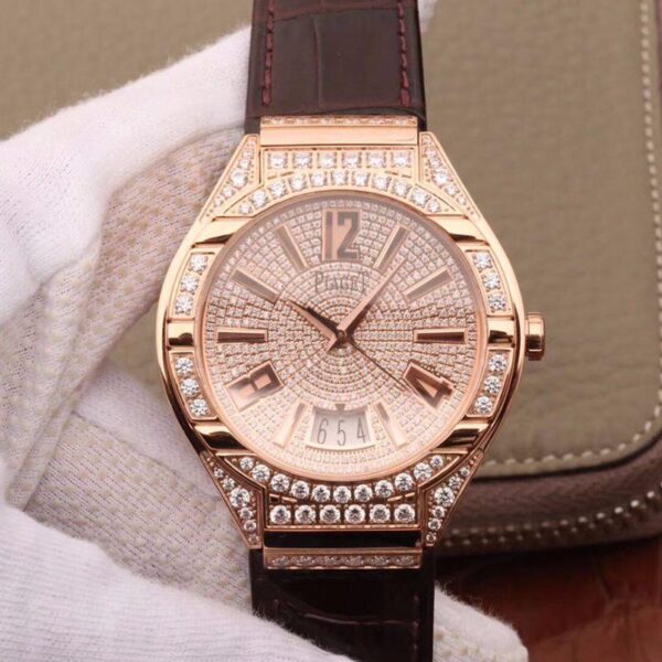 Piaget Polo Diamond-Set Bezel | US Replica - 1:1 Top quality replica watches factory, super clone Swiss watches.