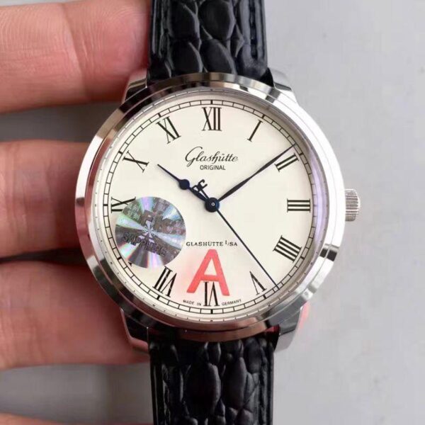 Glashutte 1-39-59-01-02-04 Black Strap | US Replica - 1:1 Top quality replica watches factory, super clone Swiss watches.