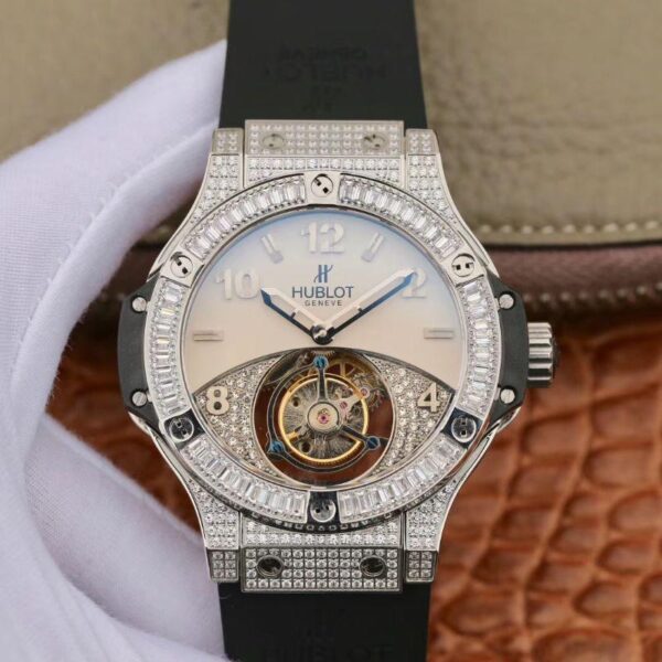 Hublot Classic Fusion Diamond Bezel | US Replica - 1:1 Top quality replica watches factory, super clone Swiss watches.