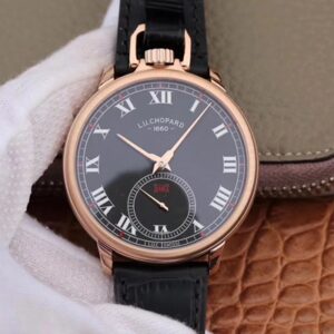 Chopard 161923-1001 Black Strap | US Replica - 1:1 Top quality replica watches factory, super clone Swiss watches.