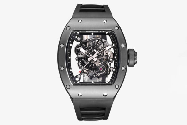 Richard Mille RM-055 Black Rubber BBR Factory | US Replica - 1:1 Top quality replica watches factory, super clone Swiss watches.