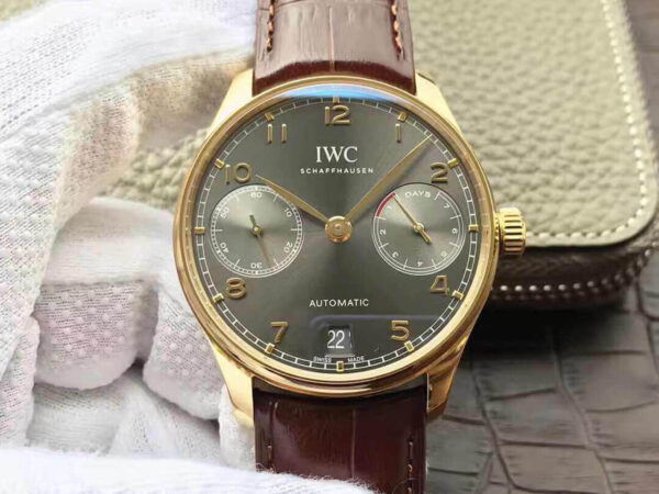 IWC Portugieser IW500101 ZF Factory Brown Strap Replica Watches - Luxury Replica