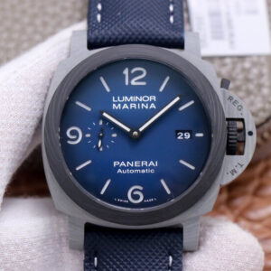 Panerai Luminor PAM1663 VS Factory Blue Strap Replica Watches - Luxury Replica