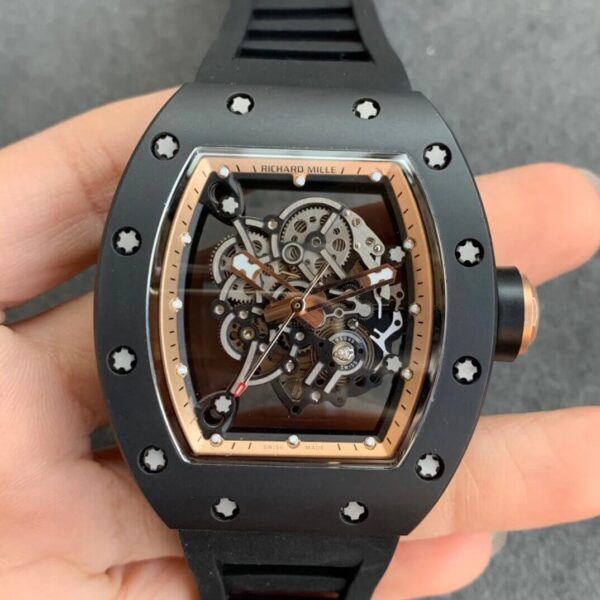 Richard Mille RM055 Rubber Strap | US Replica - 1:1 Top quality replica watches factory, super clone Swiss watches.